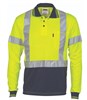 DNC HI VIS COTTON BACK POLO WTAPE CROSS LONG SLEEVE