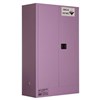PRATT CORROSIVE SUBSTANCE STORAGE CABINET METAL  250L  2 DOORS  3 SHELVES