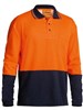 BISLEY LS HI VIS POLO SHIRT