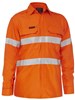 BISLEY APEX 185 TAPED HI VIS FR VENTED SHIRT