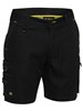 BISLEY FLXMOVE STRETCH DENIM ZIP CARGO SHORT
