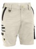 BISLEY FLX  MOVE ELASTIC WAIST CARGO SHORT