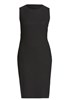 NNT DOBBY STRETCH SLEEVELESS DRESS