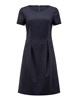 NNT STRETCH WOOL BLEND SHORT SLEEVE DRESS