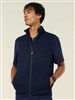 NNT TEXTURED FLEECE ZIP FRONT VEST