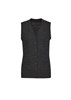 BIZCARE WOMENS BUTTON FRONT KNIT VEST