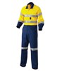 KING GEE HI VIS COMBINATION OVERALL SPLICED