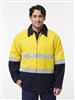 KING GEE ORIGINALS SPLICED HI VIS TAPED BLUEY JACKET