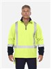 KING GEE ORIGINALS SPLICED HI VIS 14 ZIP TAPED PULLOVER