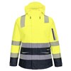 PORTWEST HUSKI HIVIS WOMENS CONTRAST RAIN JACKET