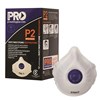 PROCHOICE P2 RESPIRATOR WVALVE12BOX