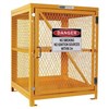 AEROSOL STORAGE CAGE 2 STORAGE LEVELS UP TO 200 CANS COMES FLAT PACKED  ASSEMBLY REQUIRED