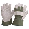 PROCHOICE GREEN LEATHER GLOVE PAIR PACK12