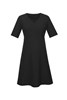BIZ CORPORATES WOMENS SIENA EXTENDED SLEEVE DRESS