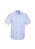 BIZ COLLECTION MENS BASE POPLIN SHORT SLEEVE SHIRT