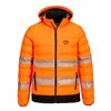 PORTWEST HI VIS ULTRASONIC HEATED TUNNEL JACKET