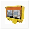 SPILL STATION DUAL IBC SPILL PALLET FRAMED COVER 