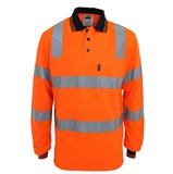 DNC HI VIS BIOMOTION TAPED LONG SLEEVE POLO