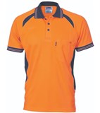 DNC COOL BREEZE CONTRAST MESH POLO