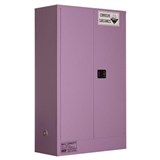 PRATT CORROSIVE SUBSTANCE STORAGE CABINET METAL  250L  2 DOORS  3 SHELVES