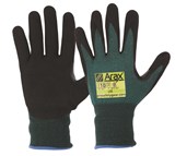 PROCHOICE ARAX GREEN NITRILE SAND DIP PALM PACK12