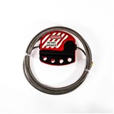 ADJUSTABLE STEEL CABLE LOCKOUT 4MM x 2M