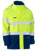 BISLEY HI VIS WATERPROOF FR JACKET