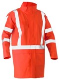 BISLEY X TAPED HI VIS STORM JACKET