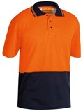 BISLEY HI VIS POLO SHIRT