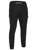 BISLEY FLX AND MOVE STRETCH DENIM CARGO CUFFED PANTS