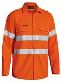 BISLEY TENCATE TECASAFE PLUS 700 TAPED HI VIS FR VENTED SHIRT