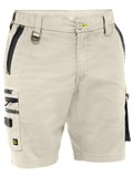 BISLEY FLX  MOVE ELASTIC WAIST CARGO SHORT
