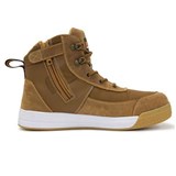 BISON DUNE LOW CUT ZIP SIDE LACE UP SAFETY BOOT