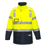 PORTWEST HUSKI TRANSIT HIVIS RAIN JACKET