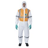 ALPHATEC 1800BC DISPOSABLE COVERALL WITH REFLECTIVE TAPE