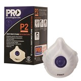 PROCHOICE P2 RESPIRATOR WVALVE12BOX