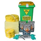 SPILL STATION 240L HAZCHEM SPILL KIT  YELLOW LID