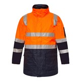 WORK CRAFT HI VIS JACKET WITH TAPE